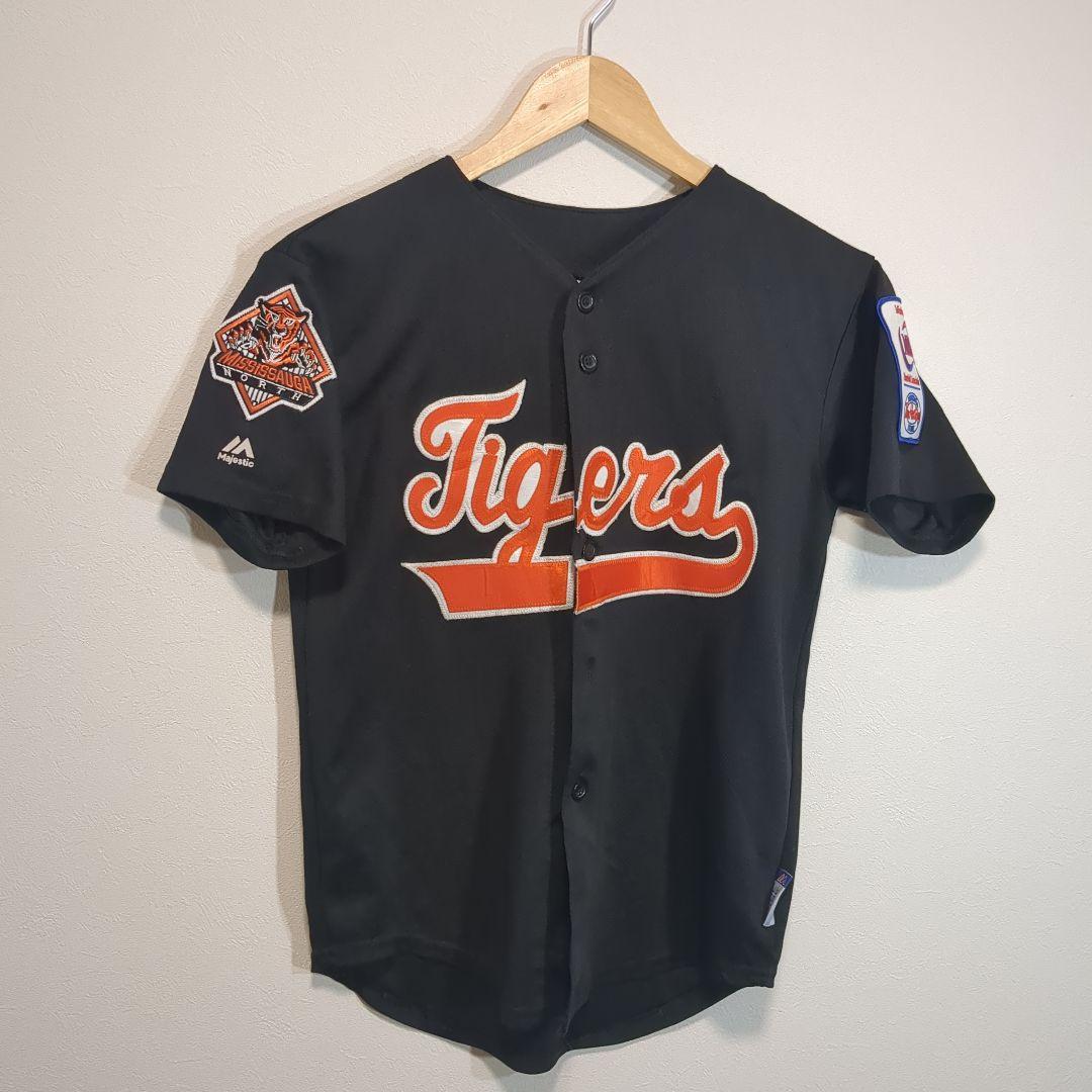 最大50%オフ! MAJESTICマジェスティック ゲームシャツ 黒 キッズM 22