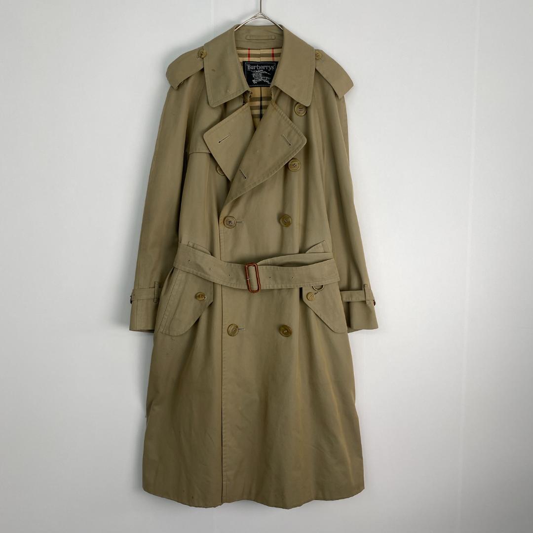 現行品】BURBERRYバーバリートレンチコート ノバチェック XL