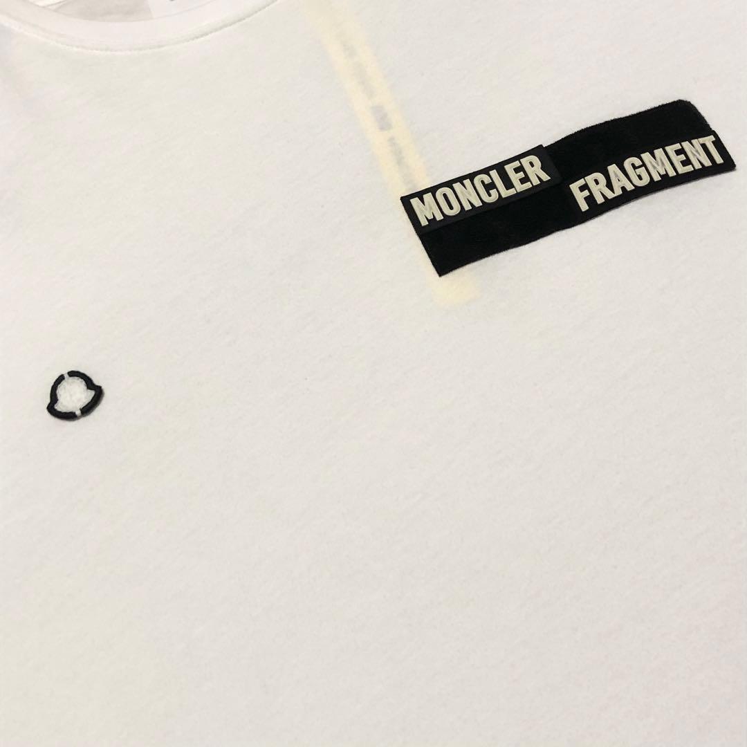 MONCLER モンクレール tシャツ ビックロゴ パッチ 刺繍 ロゴ付き