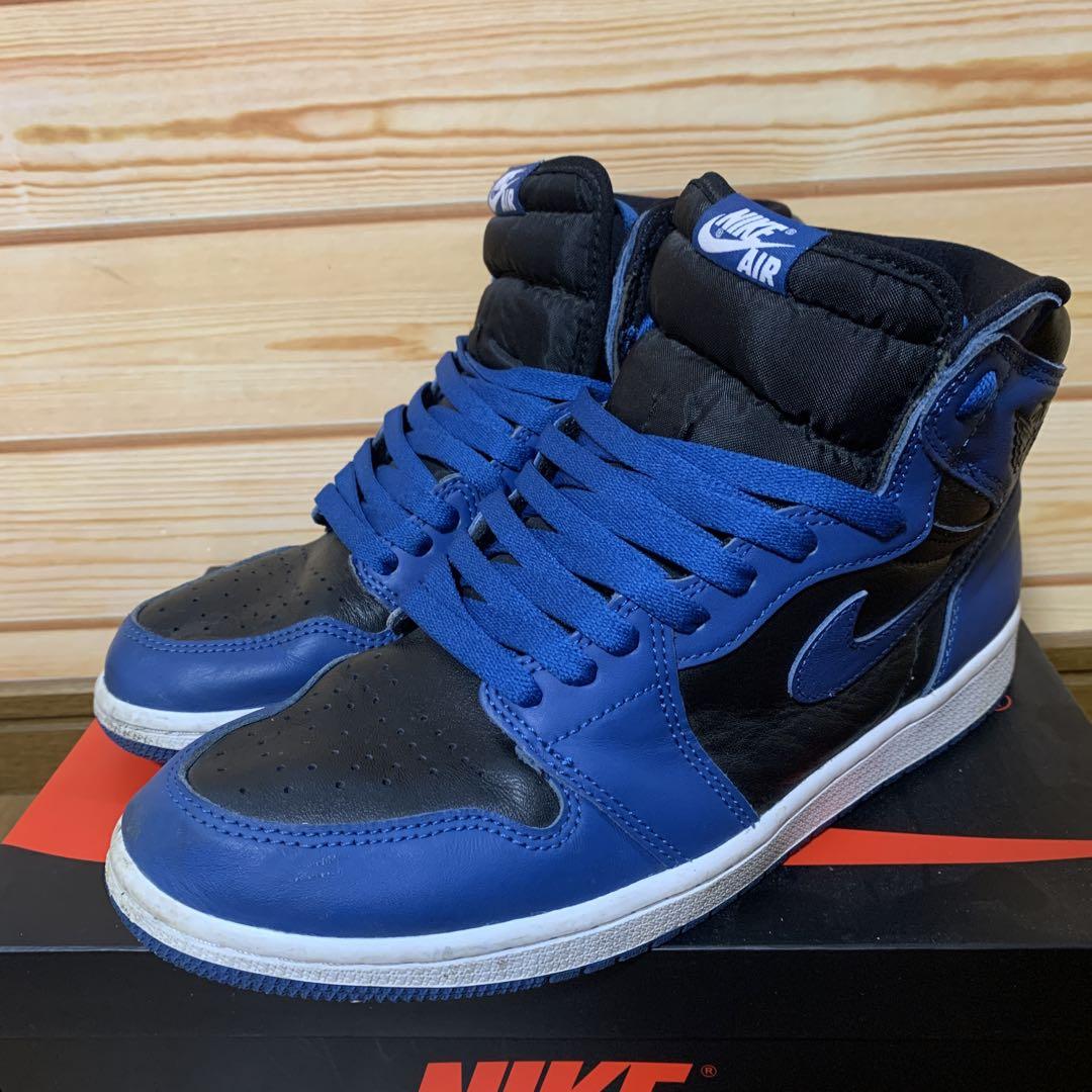 Nike Air Jordan 1 ダークマリーナブルー ハイカットシューズ