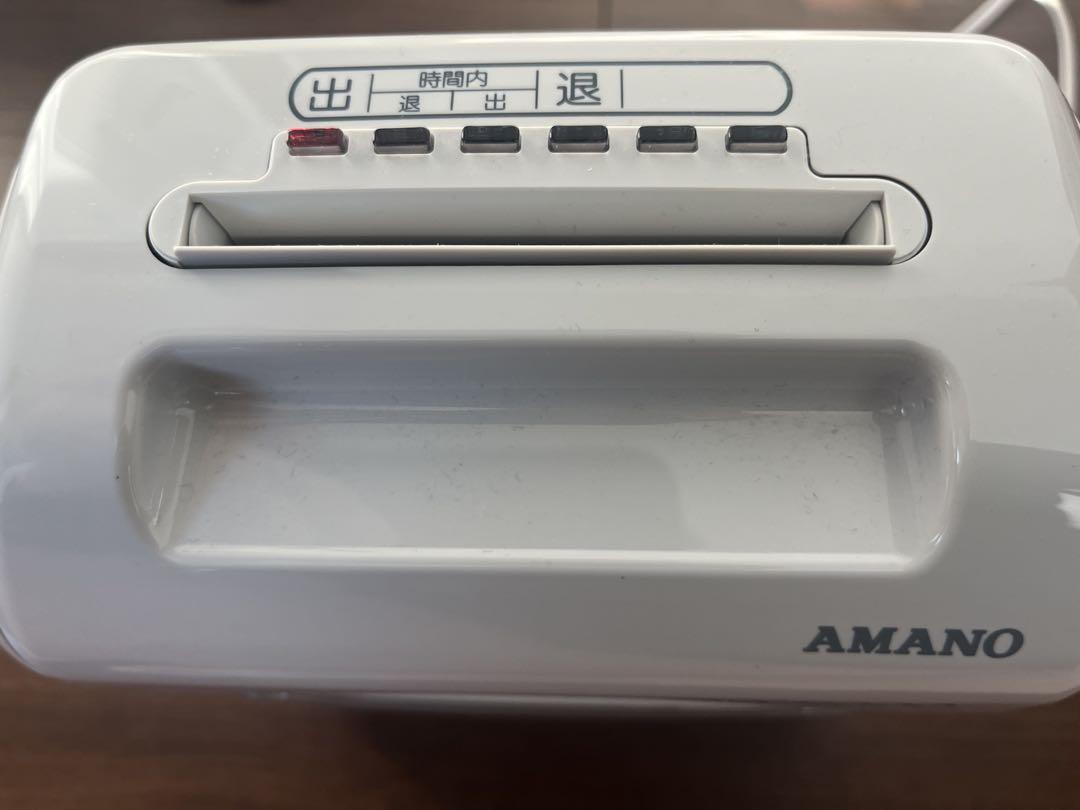 AMANO(アマノ) 電子タイムレコーダーBX2000 動作確認済み