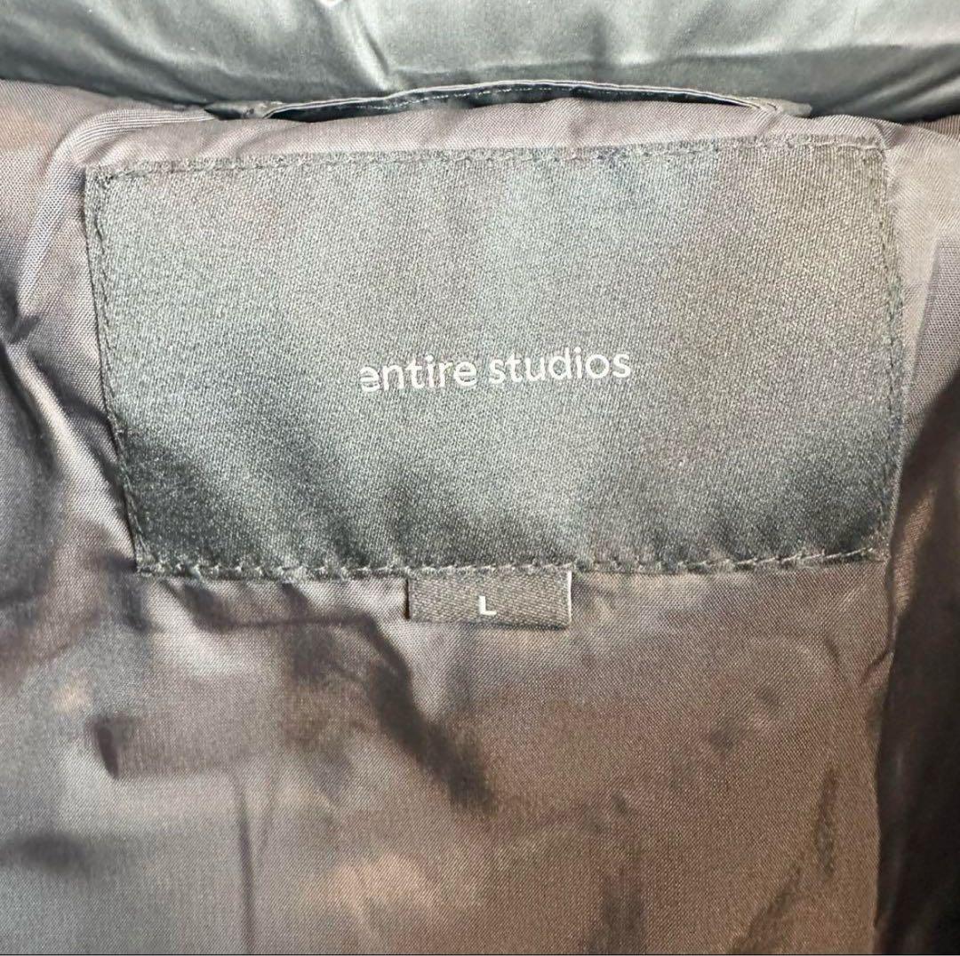 ともや ENTIRE STUDIOS GRID VESTダウンベスト