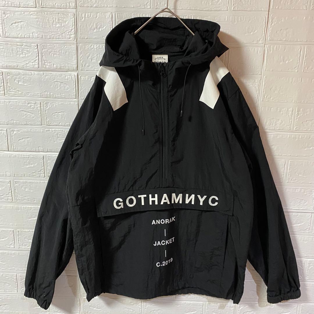 GOTHAMNYC ハーフジップアノラックナイロンジャケット