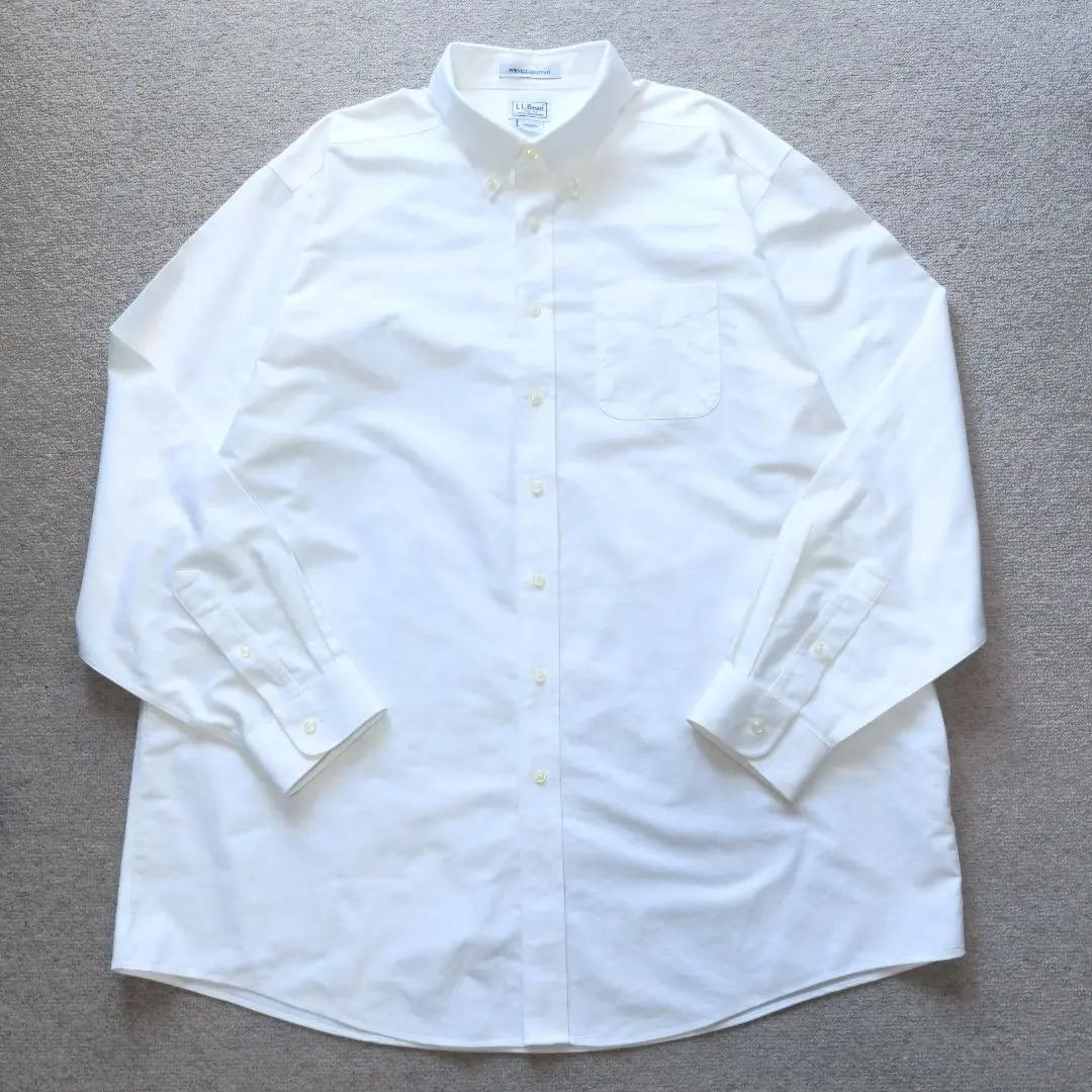 美品 00s エルエルビーン オックスフォード BDシャツ オーバーサイズ 古着