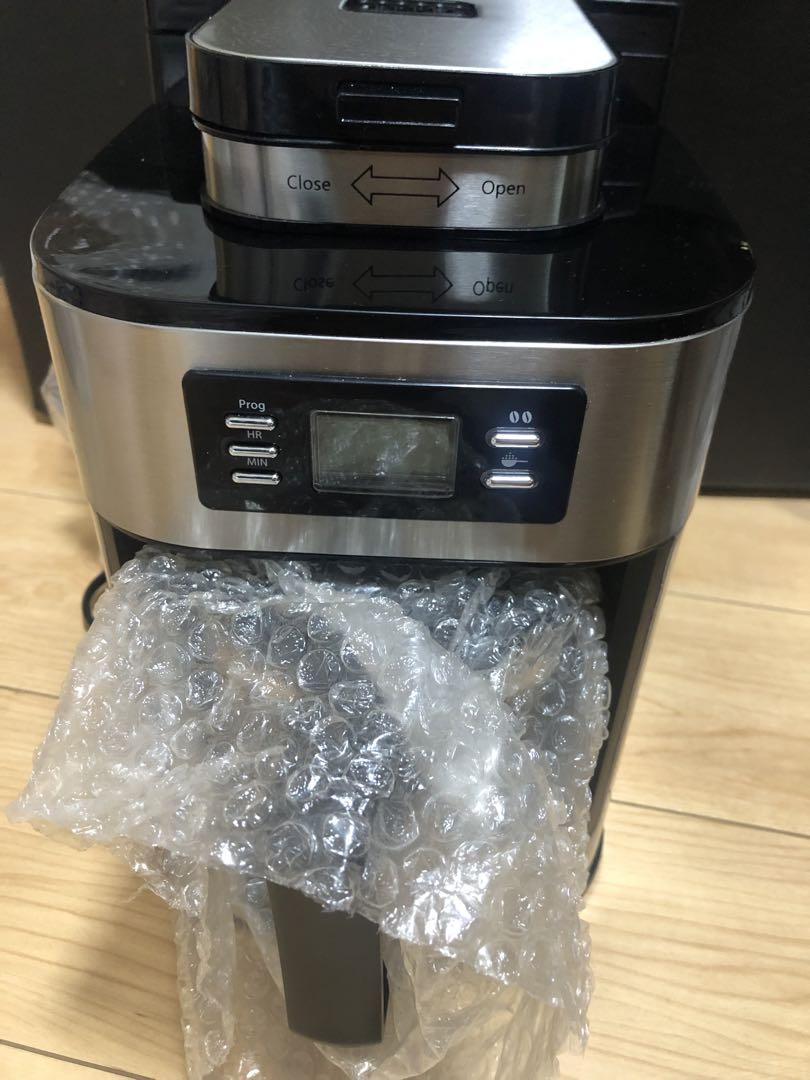 CUNTO 内蔵コーヒーマシンドリップコーヒーメーカーグラインダーマシン2in1