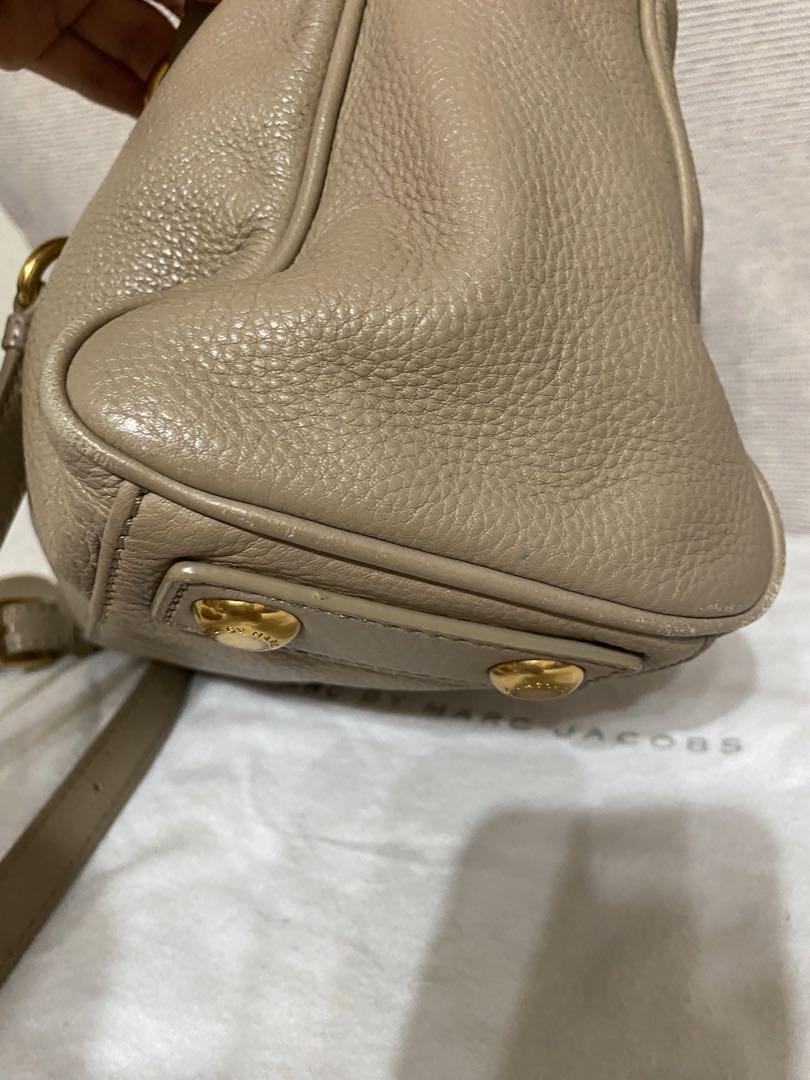 MARC BY MARC JACOBS レザー バッグ 牛革】MARC BY MARC JACOBS レザーハンドバッグトートバッグ赤