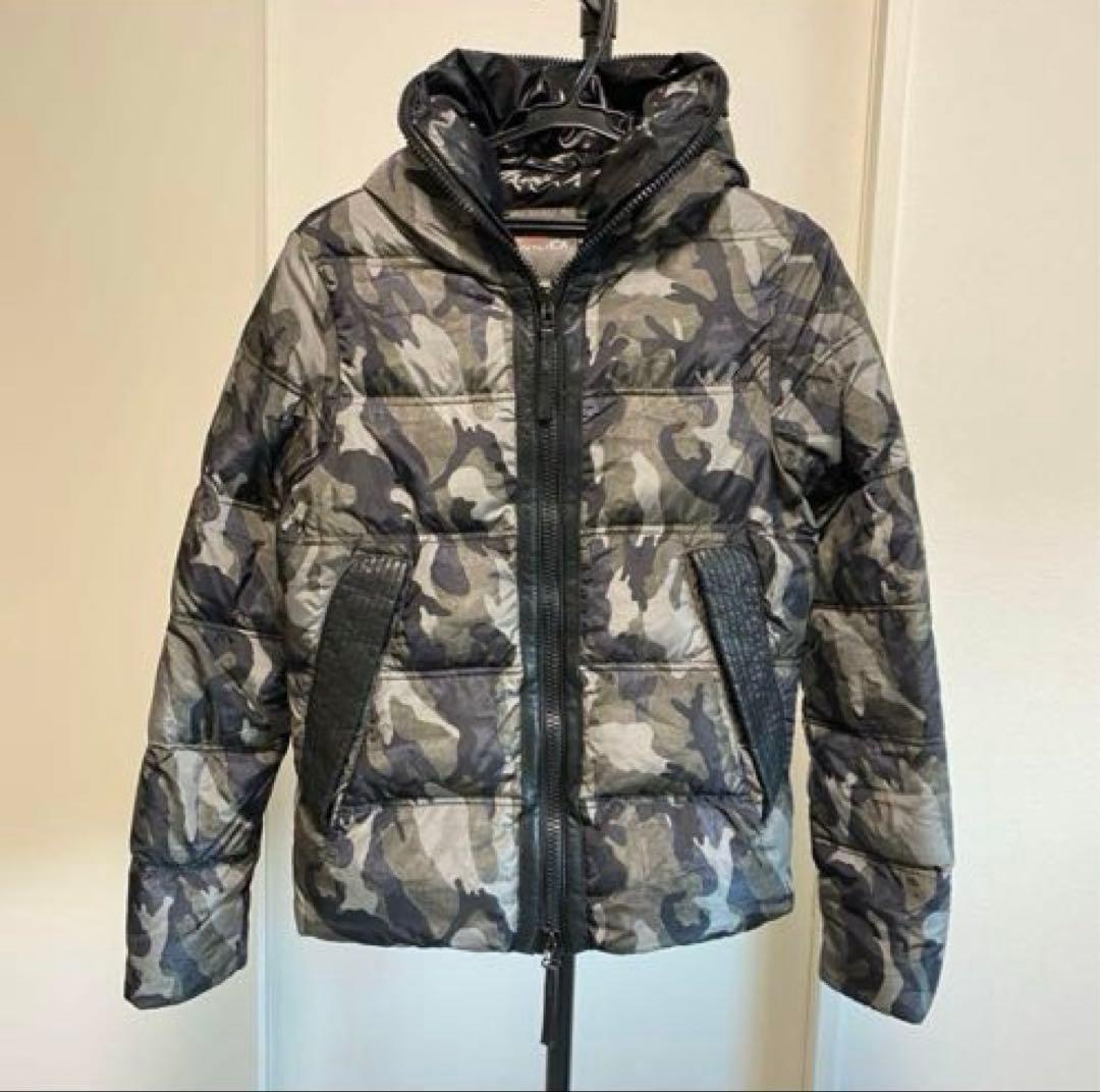 【着用回数少なめ】DUVETICA♡カモフラ柄ダウン　XS mdprevattcaulkingandwaterproofing.com
