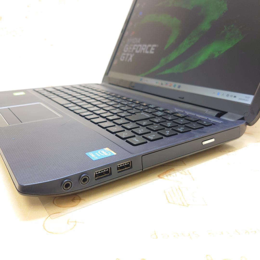 超歓迎された ゲーミングノートパソコン マイクラ等 Windows11 i7 SSD Windowsノート本体