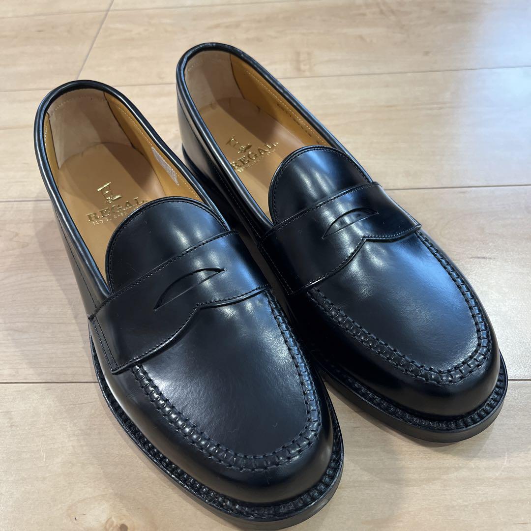 REGAL リーガル革靴 ローファー 25㎝  黒