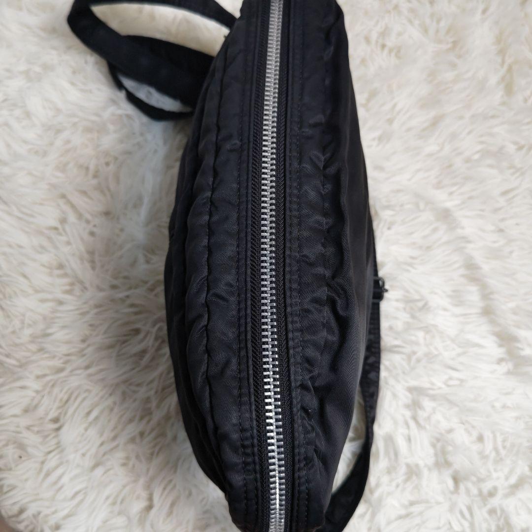 PORTER タンカー ショルダーバッグ ハーフムーン ブラック