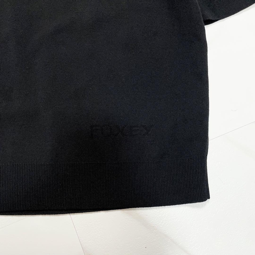 未使用級✨23SS FOXEY フォクシー 半袖 サマーニット Vera 近年