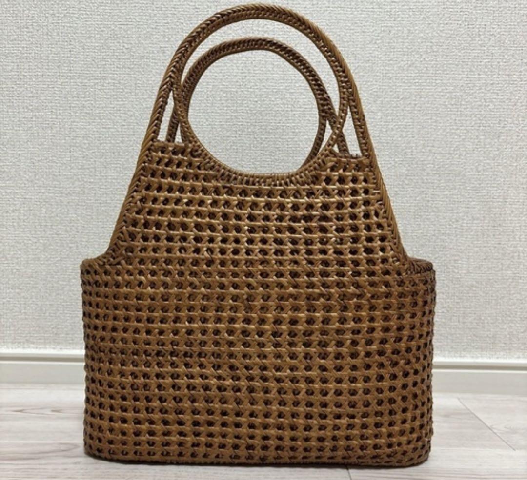 最終価格】BALI WERKSTAETTE かごバッグ M