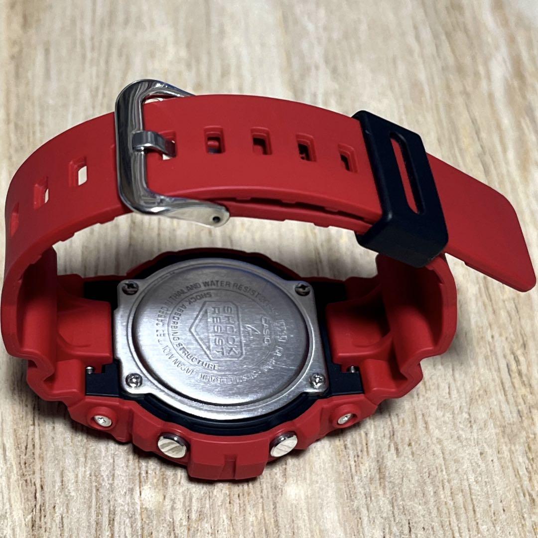 【未使用級超美品】G-SHOCK GA-800 レッド　アナデジ 秒針あり箱付