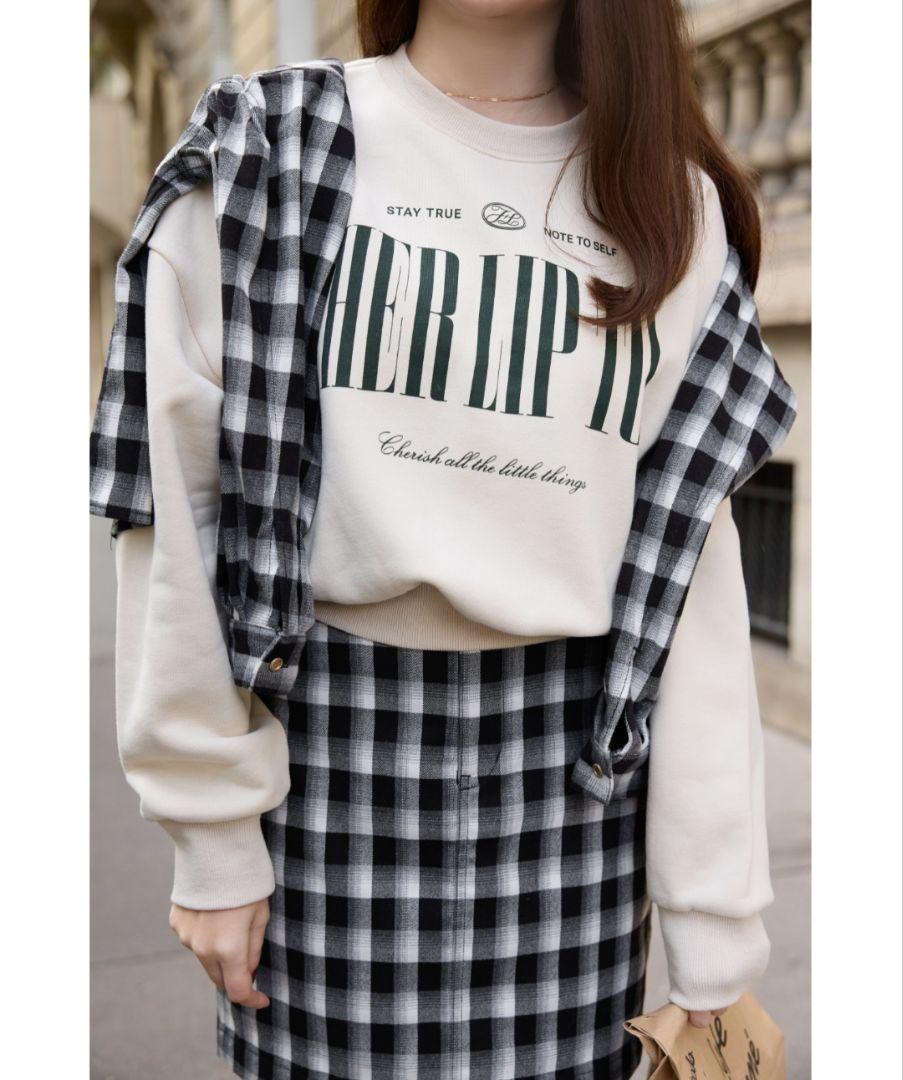 新品 Herlipto Cherish Oversized Sweatshirt