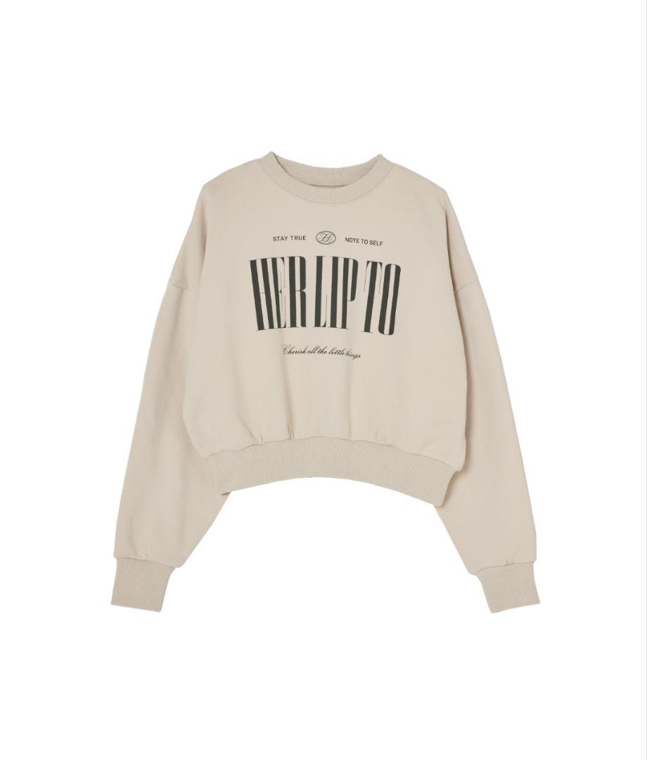 新品 Herlipto Cherish Oversized Sweatshirt