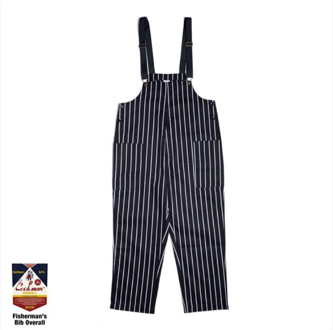 COOKMAN Fisherman's Overall(Black Mサイズ)
