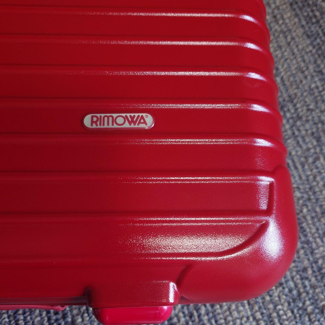 RIMOWAリモワ サルサ　2輪　35L 廃盤レア　レッド