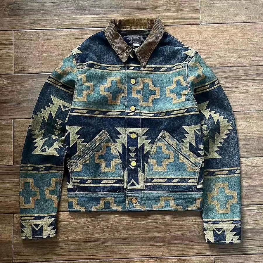 RRL Valero Jacquard Trucker ジャケット 限定RRL Valero Jacquard Trucker ジャケット Sサイズ - メルカリ