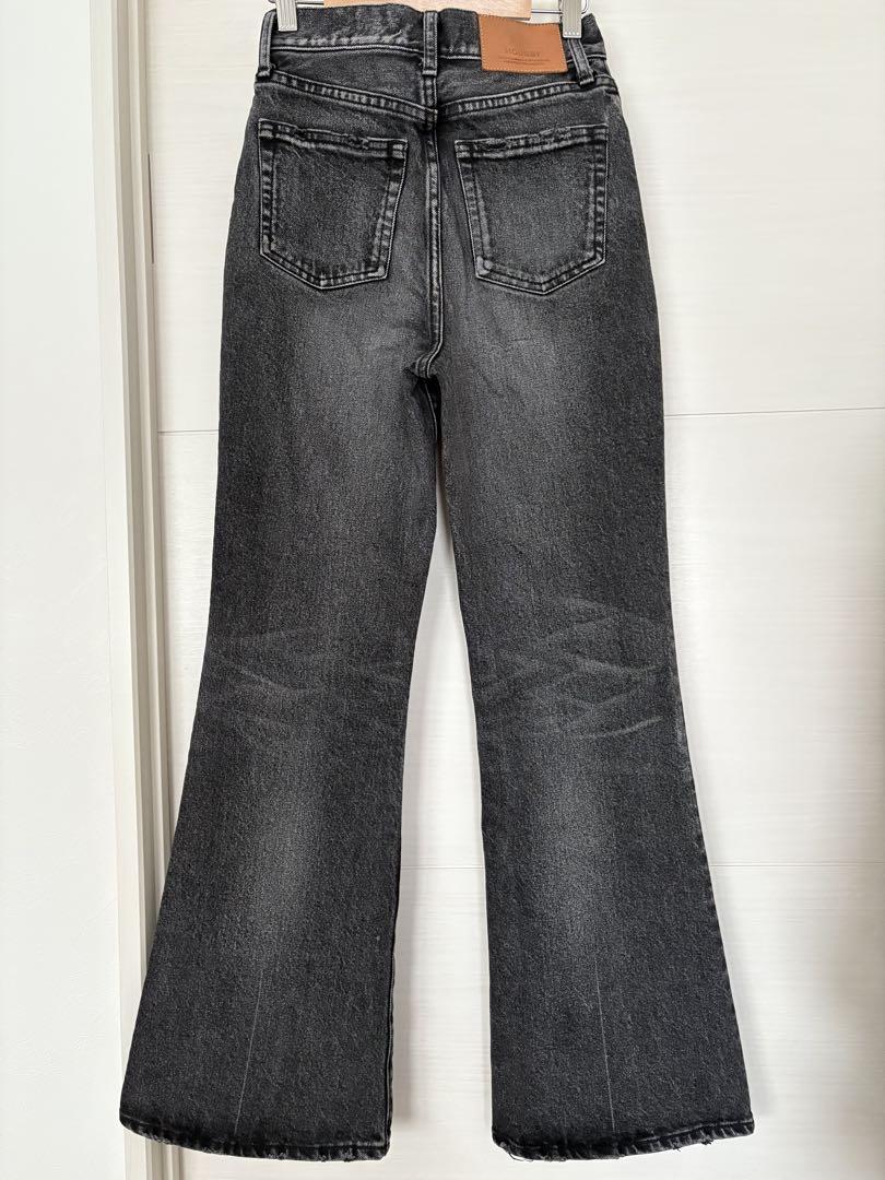 【MOUSSY】 MVS BLACK FLARE フレア デニム 24