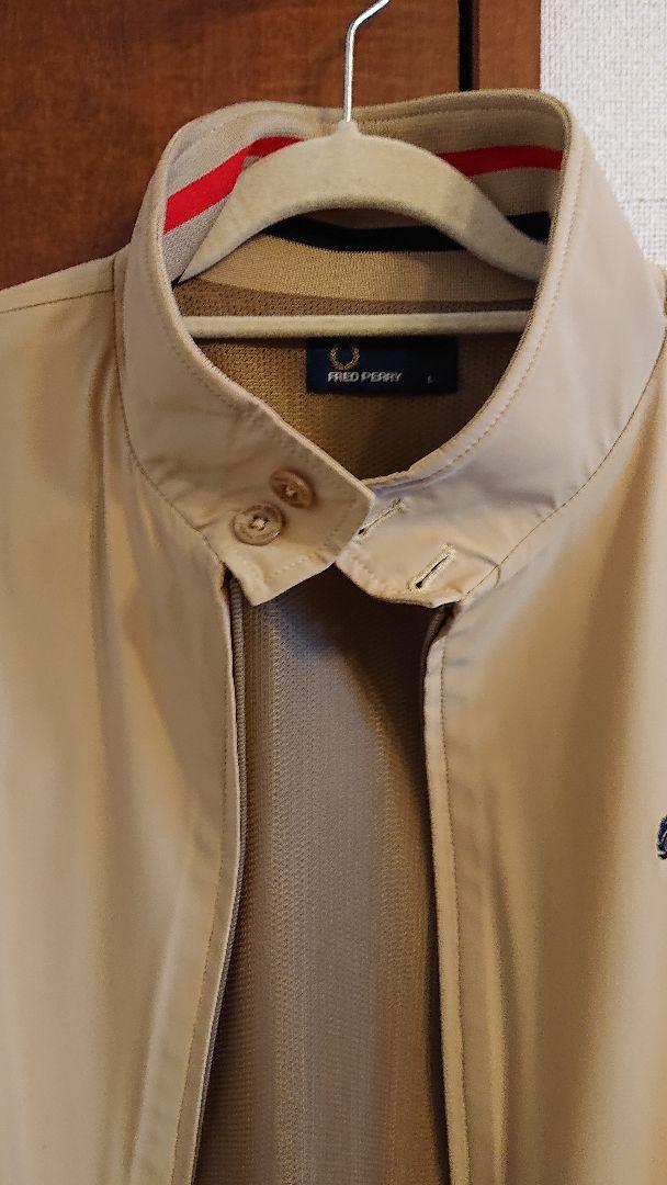 FRED PERRY ベージュ ジャンパー L