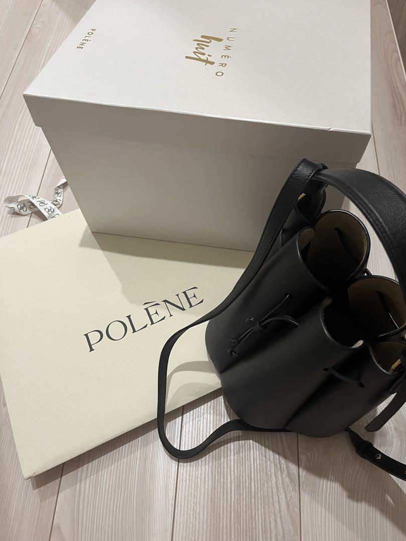 【fu-】正規品　ポレーヌ POLENE カヌレバッグ　ブラック
