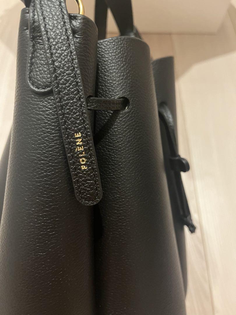 【fu-】正規品　ポレーヌ POLENE カヌレバッグ　ブラック