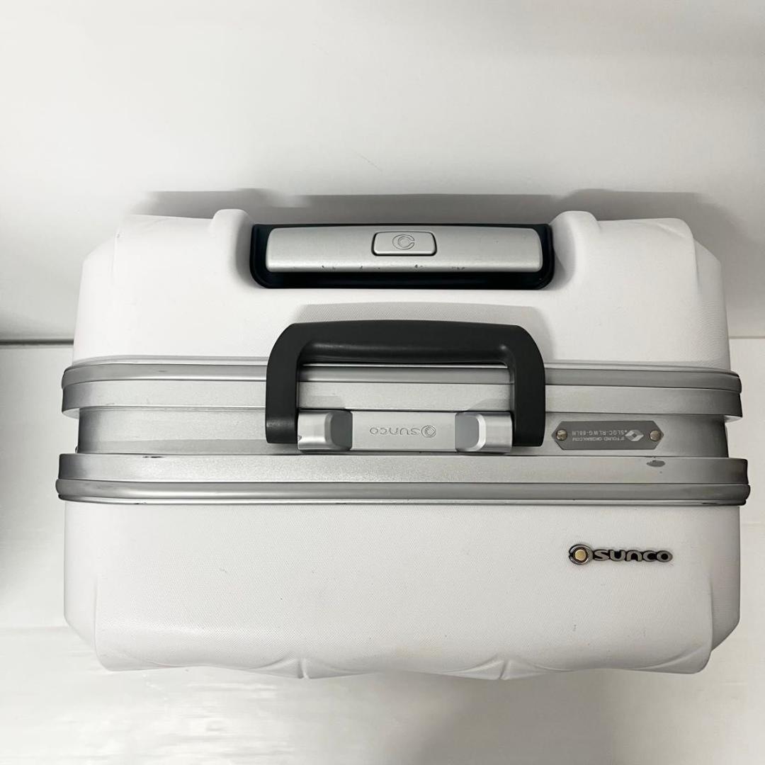 SUNCO キャリーケース 56L サンコー 軽量 TASロック　訳アリ　廃盤品