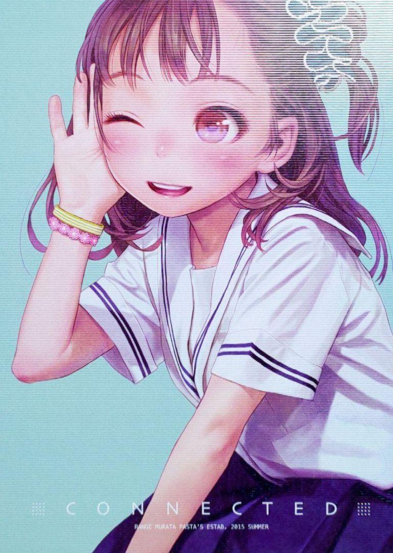 同人誌 村田蓮爾 THROWLINE 女性キャラクター イラスト CONNECTED 村田蓮爾 フルカラーイラスト集 - メルカリ