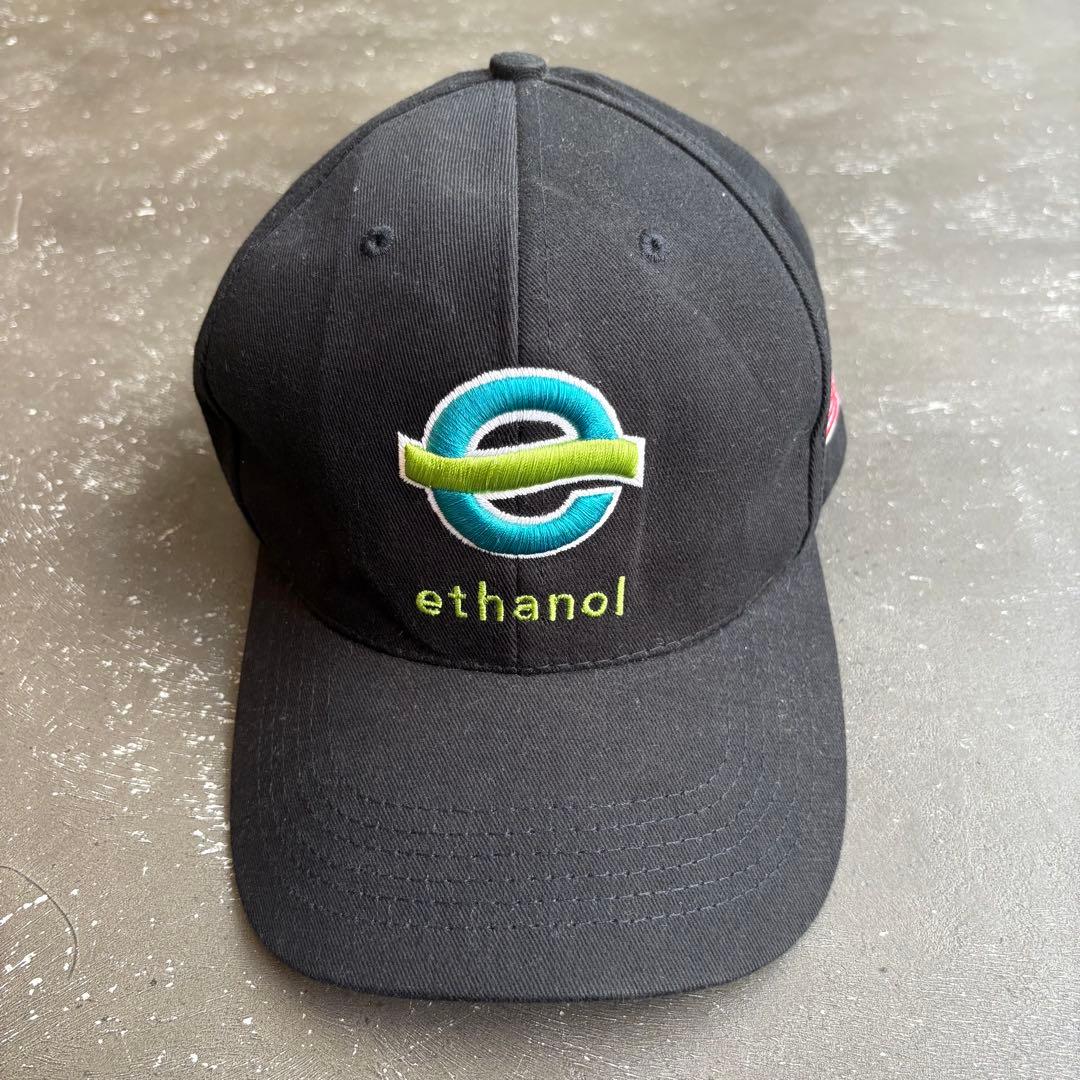 90s-00s ethanol キャップ 企業系 USA製 レザーベルト F1