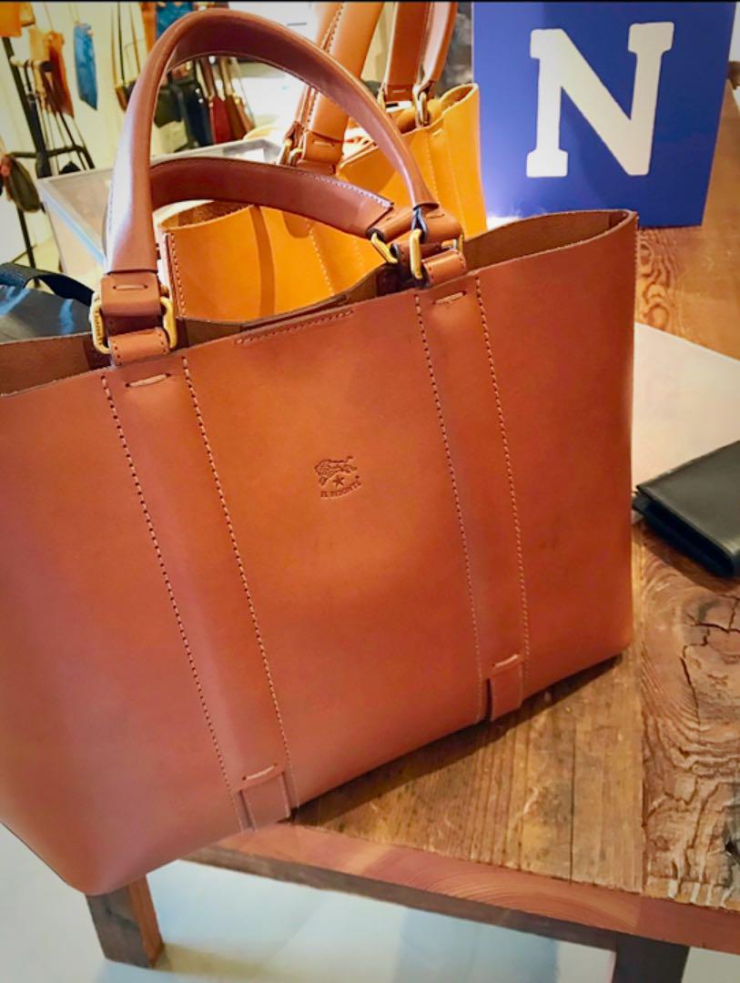 IL BISONTE トートバッグ※ケア用品付き