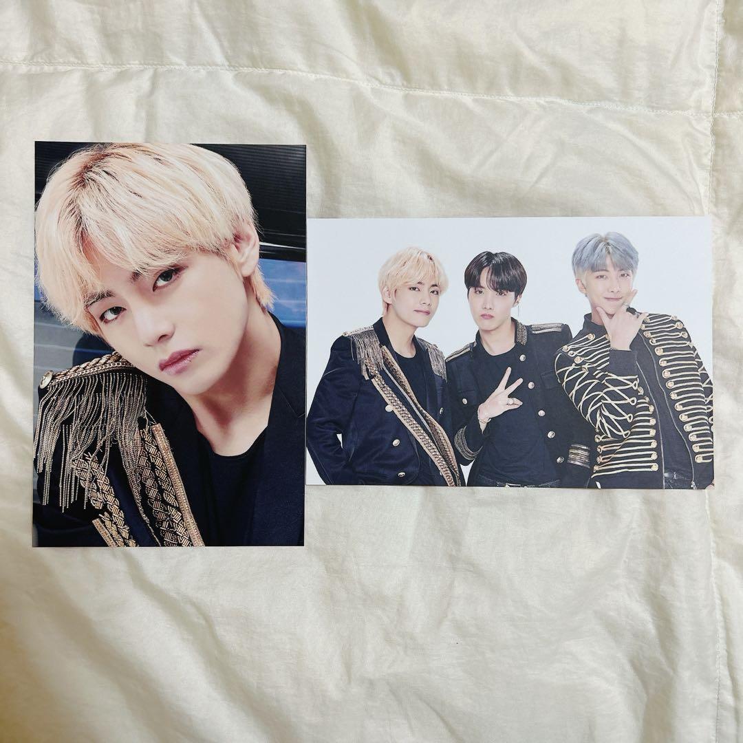 BTS speak yourself プレフォト Jungkook ＆ V BTS JUNGKOOK Official PREMIUM PHOTO 2 set LOVE YOURSELF