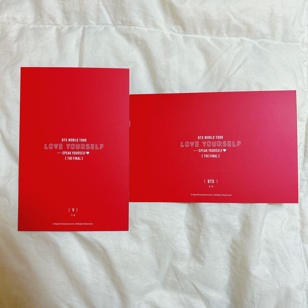 BTS SPEAK YOURSELF THE FINAL フォトカード V - メルカリ