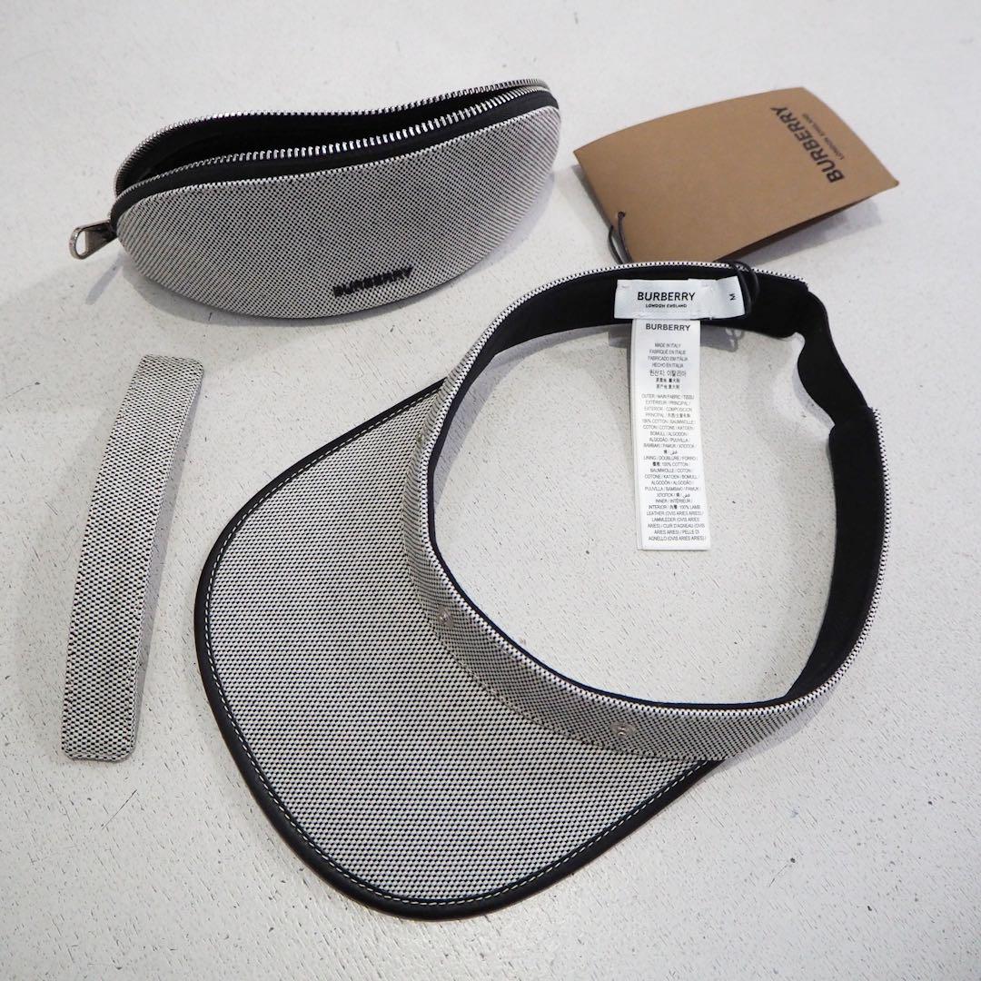 新品 定価88000円 バーバリー 21ss リカルドティッシ サンバイザー