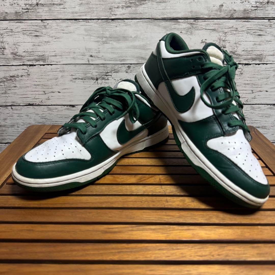 3【27cm】NIKE ダンク ロー ”バーシティグリーン/チームグリーン