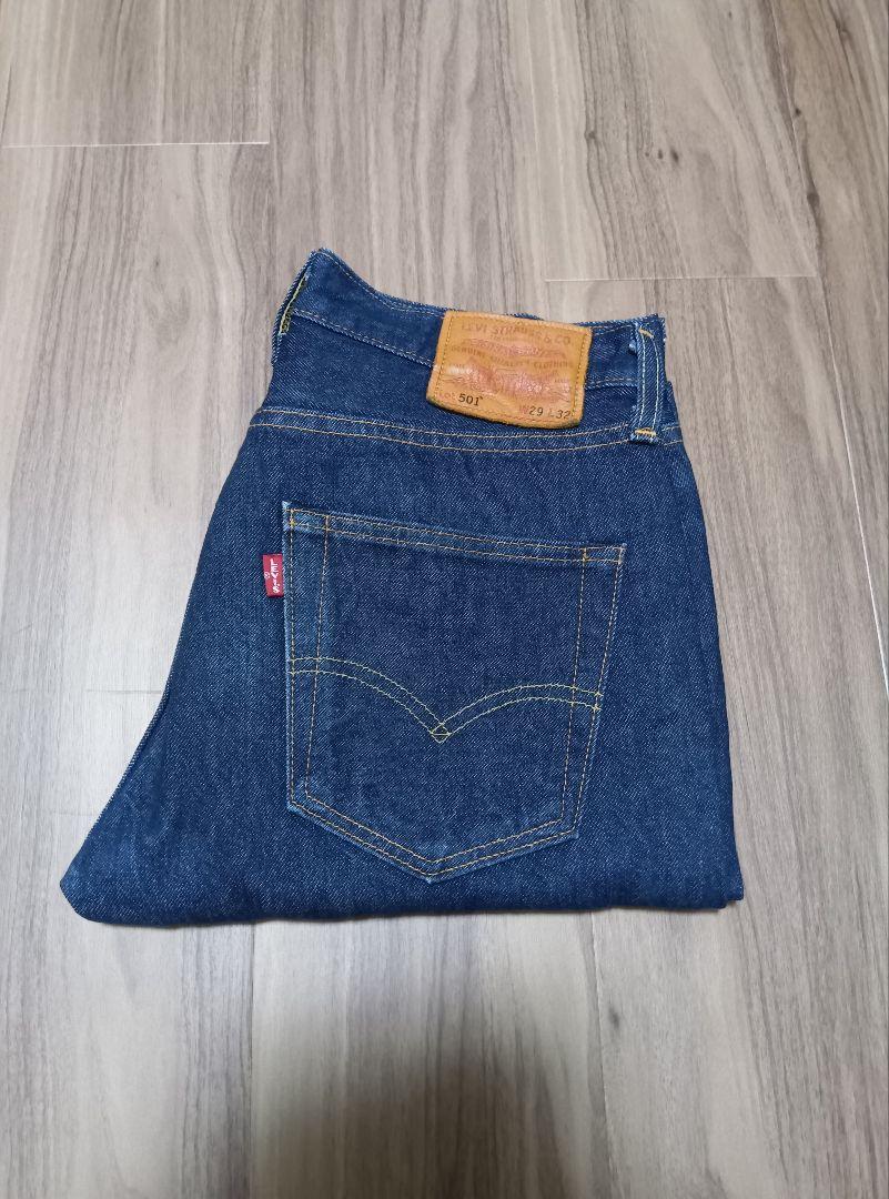 リーバイス501　W29　アメリカ製　リジッド　セルビッチ(赤耳)　ビッグＥ 美品】リーバイス501 W29 アメリカ製 リジッド セルビッチ