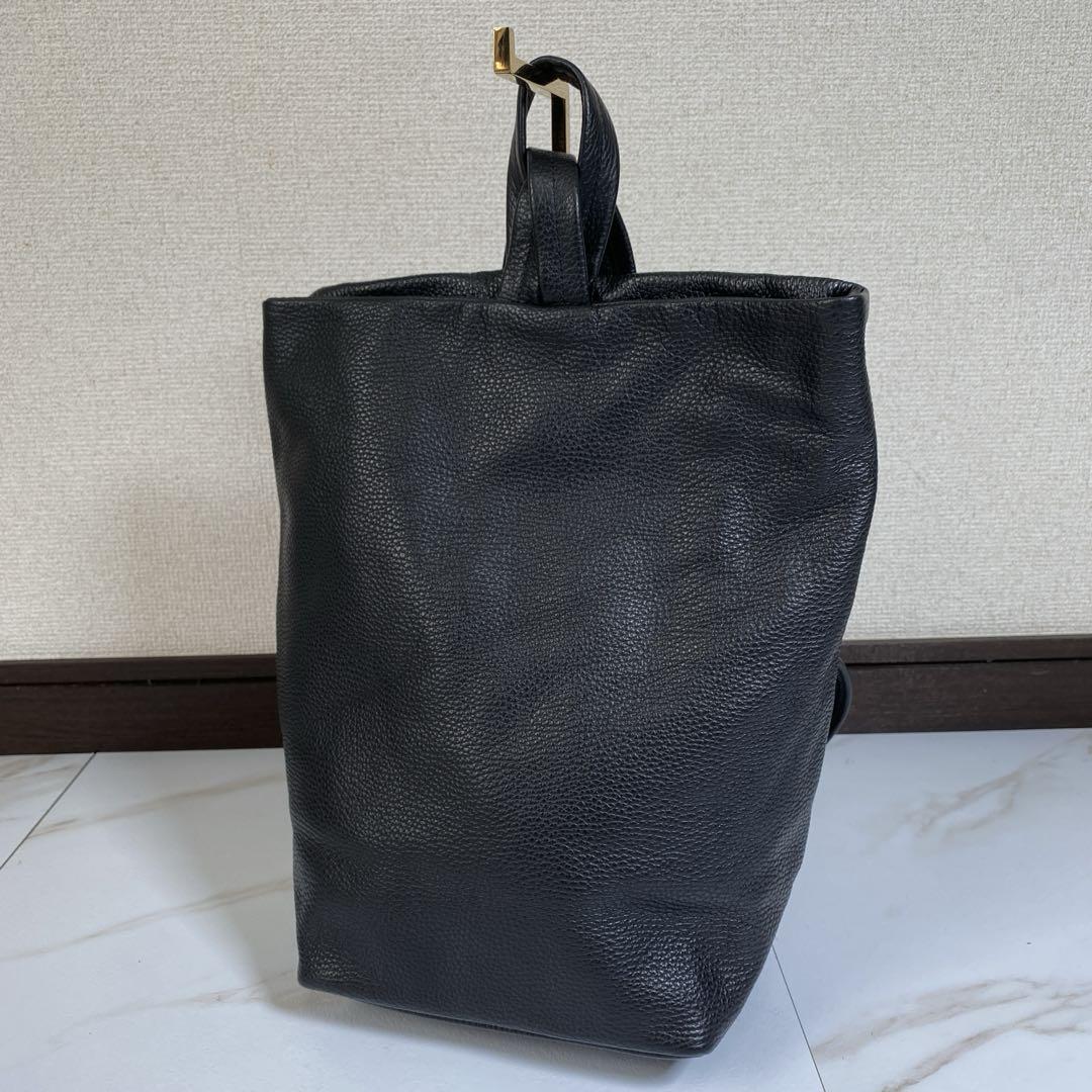 完売品♡Anne Coquine イタリアレザー2way リュックバック シボ革