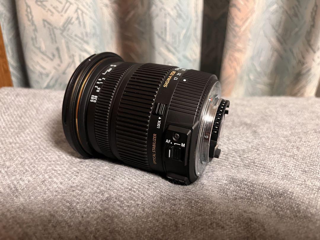 SIGMA 17-50mm F2.8 EX DC OS HSM ニコン