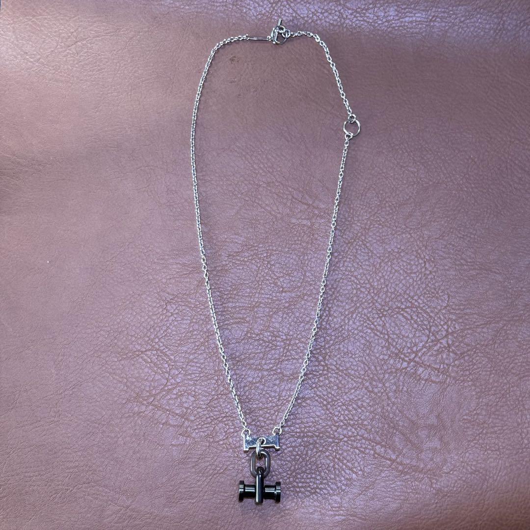 HERMES バッファローホーンネックレス　モビールH
