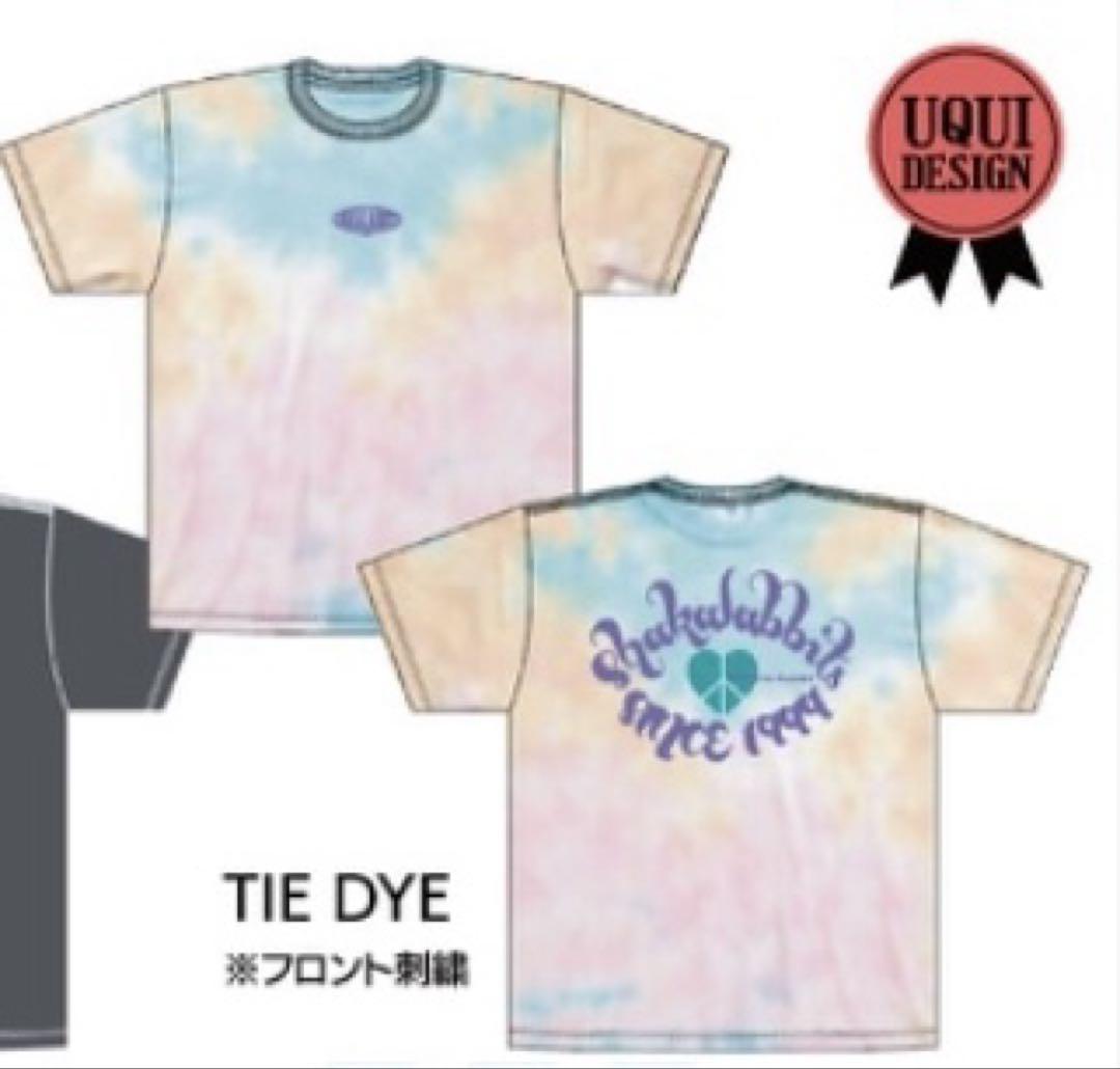 SHAKALABBITS EYE LOGO TEE TIE DYE Lサイズ