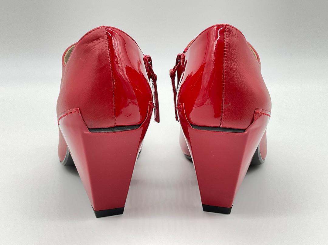 【未使用品】UNITED NUDE サイドジップヒールパンプス