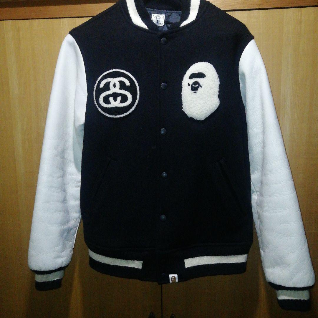 ステューシー 30周年スタジャン STUSSY APE エイプ
