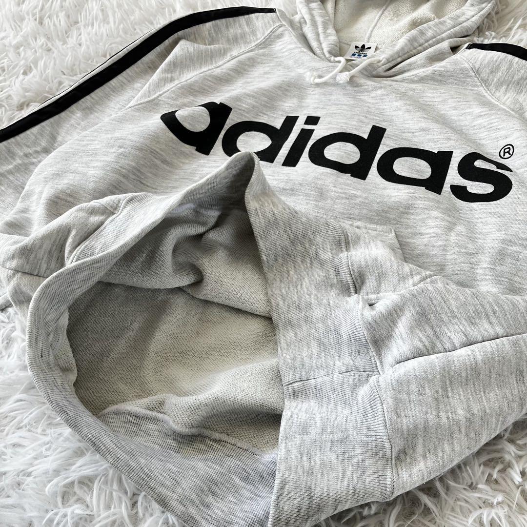 アディダス adidas パーカー デサント製 ヴィンテージ 90s