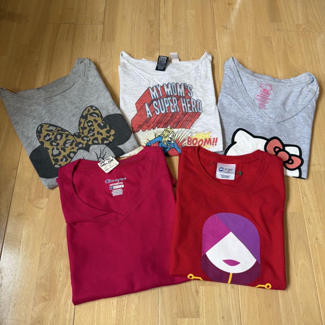 豪奢な Tシャツ5枚セット アメリカ古着 新品未使用あり メルカリ - A205 トップス
