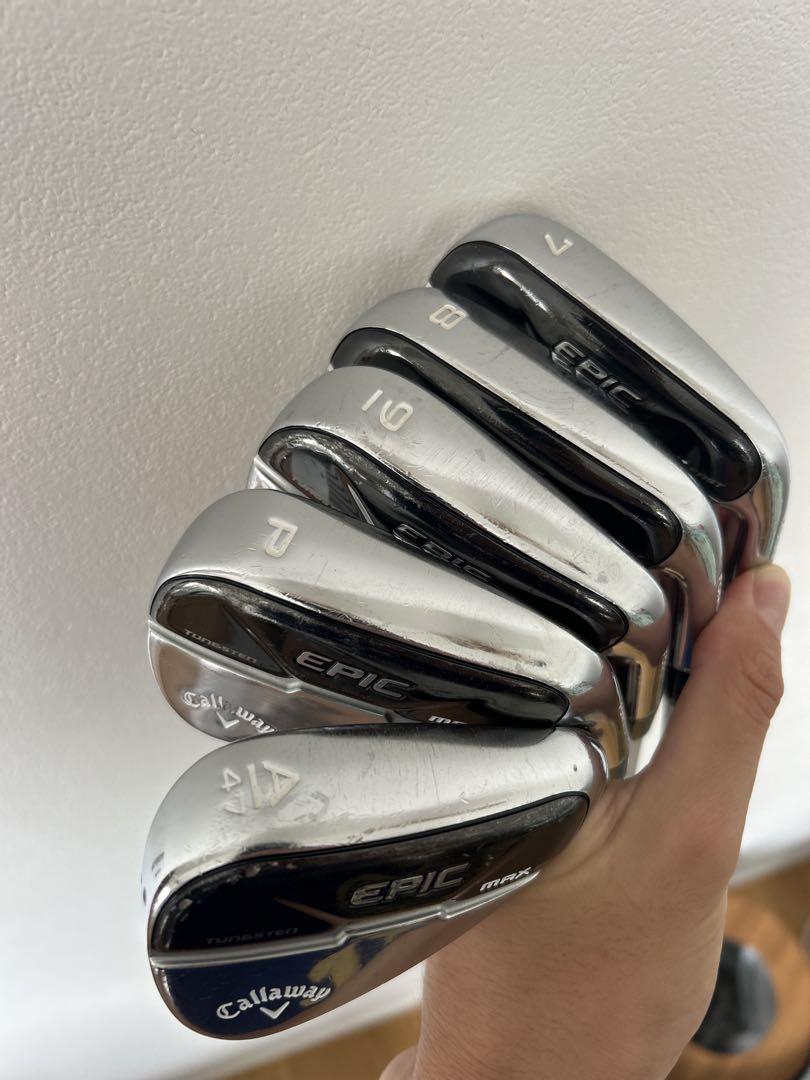Callaway EPIC max fast アイアンセット レディース