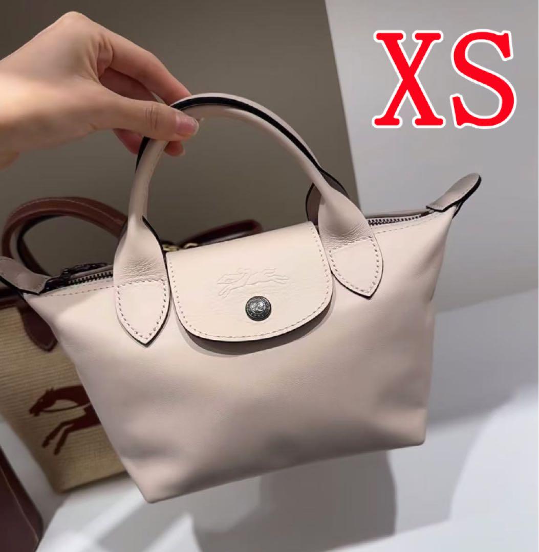 Longchamp ロンシャンル XSレザー 2wayトートバッグ ショルダー