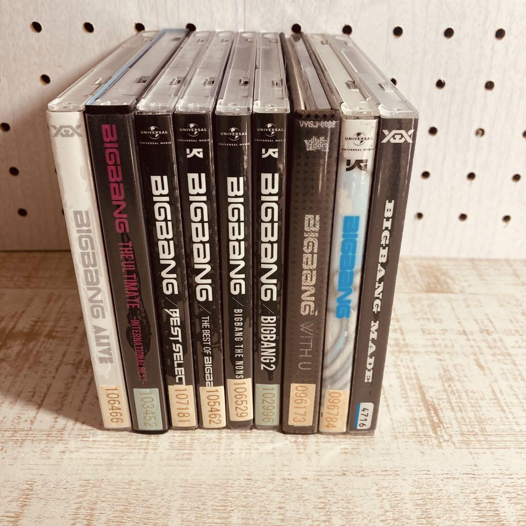 レンタル落ちCD◇BIGBANG◇アルバム◇9枚セット◇K-POP◇韓流