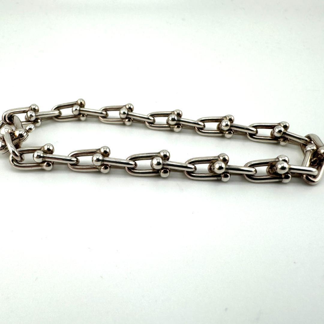 ティファニー ハードウェア ブレスレット 美品 シルバー925 ユニセックス