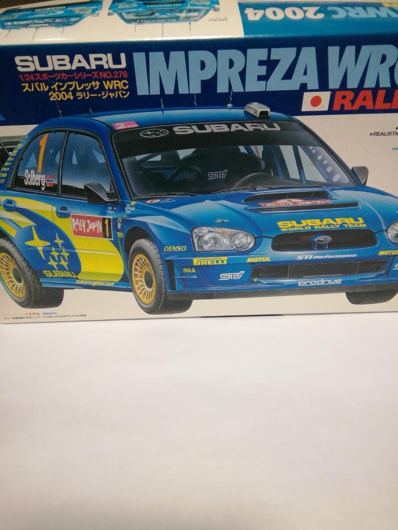 未使用　TAMIYA 　インプレッサ 　WRC 2004 1/24