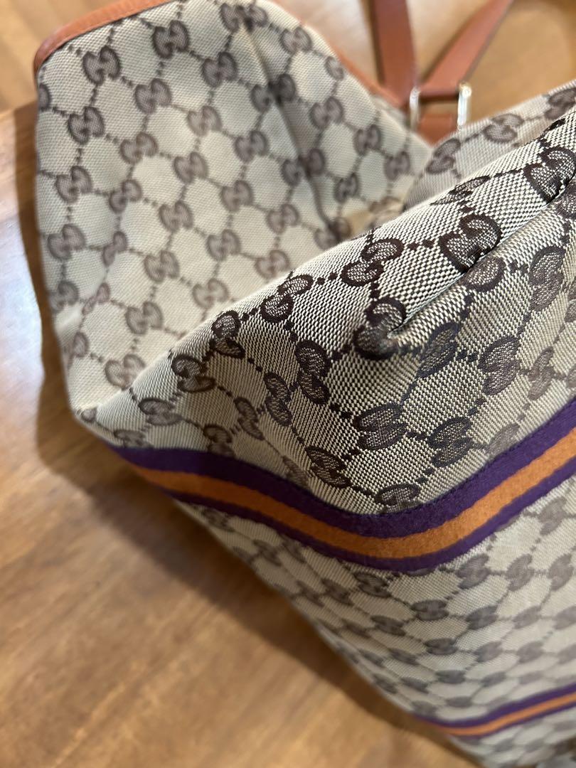 ⭐︎レア⭐︎GUCCI GGパターン ショルダーバッグ パープル 美品！