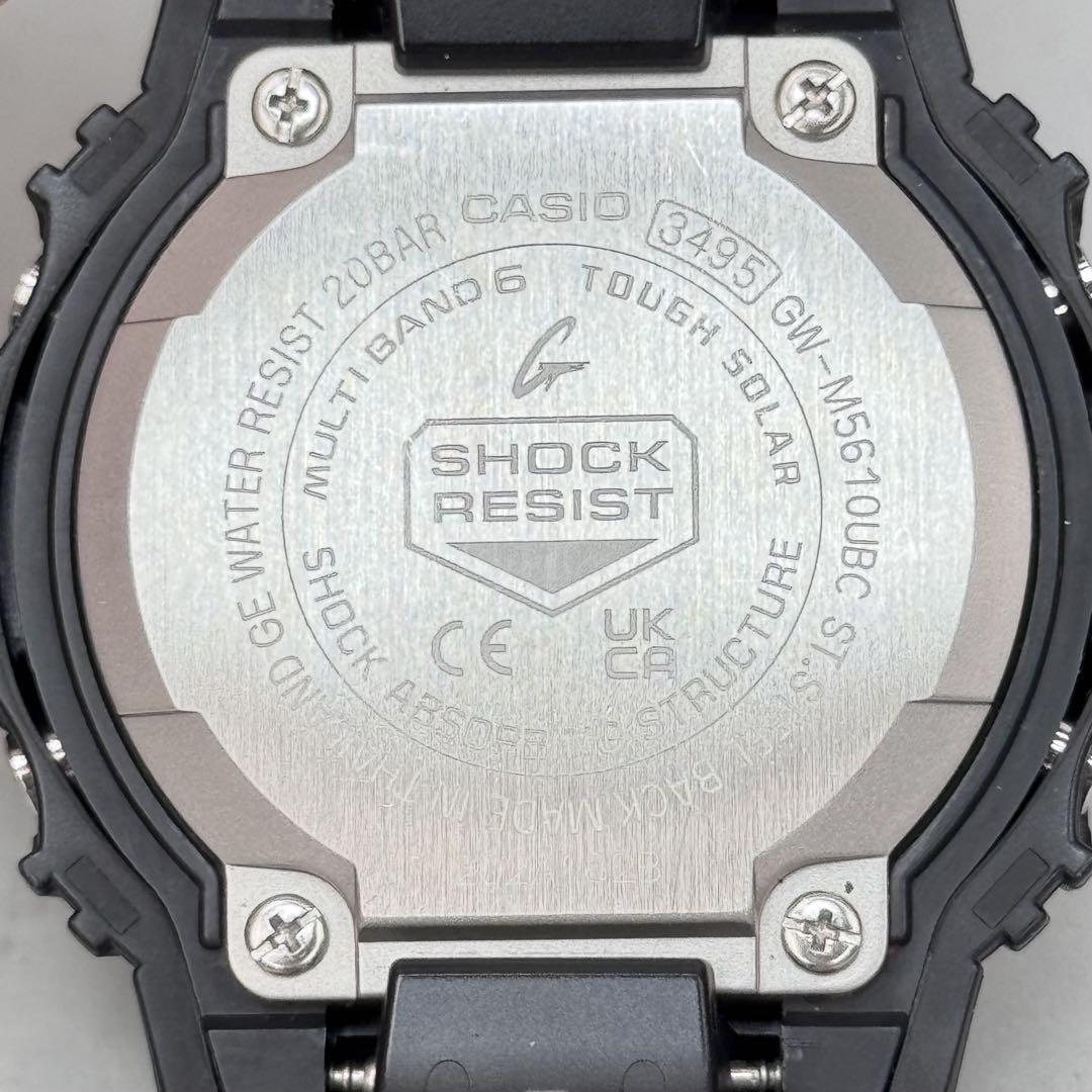 極美品 箱説タグ付 G-SHOCK GW-M5610UBC 電波ソーラー 稼働